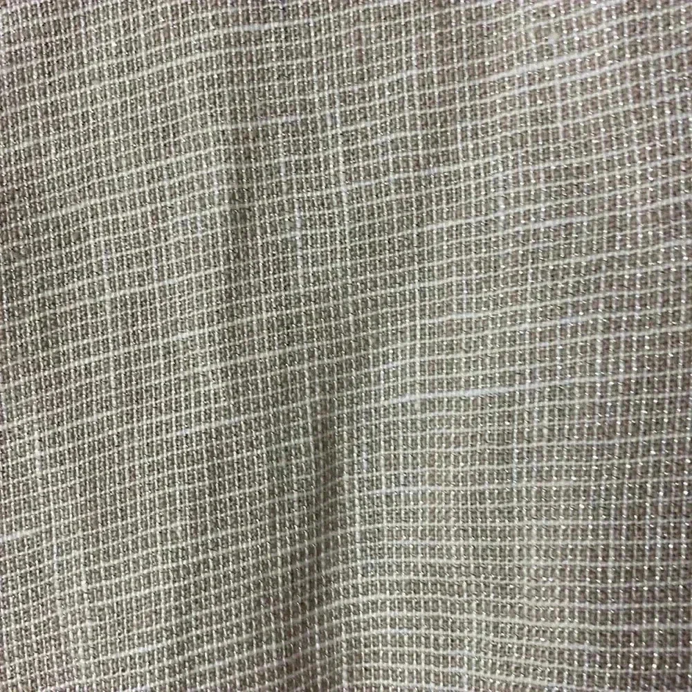 J. JILL WO SIZE‎ LARGE  LINEN LIGHTWEIGHT OATMEAL COLOR SILVER METALLIC THREAD